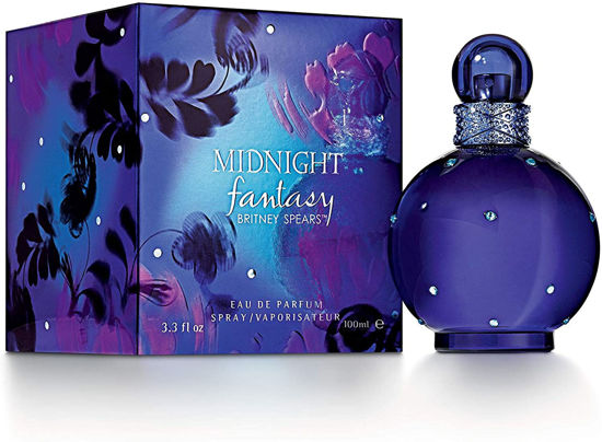 Picture of Britney Spears Midnight Fantasy Edp Spray For Women - 100Ml