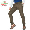 Picture of Virjeans Stretchable Biker Design Cotton Joggers - Olive