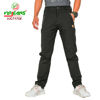 Picture of Virjeans Stretchable Lycra Streetwear Casual Trouser for Men - Olive