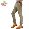 Picture of Virjeans Stretchable Cotton Joggers for Men - Grey