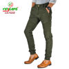 Picture of Virjeans Stretchable Cotton Joggers for Men - Olive