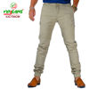 Picture of Virjeans Stretchy Ripped Design Biker Cotton Joggers - cream