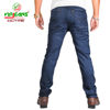 Picture of Virjeans Stretchy Ripped Design Biker Denim / Jeans Pant - Plain Blue