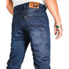 Picture of Virjeans Stretchy Ripped Design Biker Denim / Jeans Pant - Washed Blue