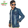 Picture of Virjeans Denim Jeans Non-Stretchable Jacket For Men - Light Blue