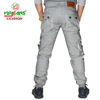 Picture of Virjeans - Linen Box (Cargo) Joggers for Men - VJC 689 - Off White