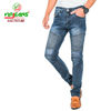 Picture of Virjeans - Stretchy Ripped Design Biker Denim Pant - VJC 707 - Light Blue