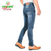 Picture of Virjeans - Stretchy Ripped Design Biker Denim Pant - VJC 707 - Light Blue