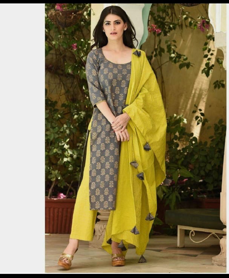 Picture of Junjely Grey  Kurta