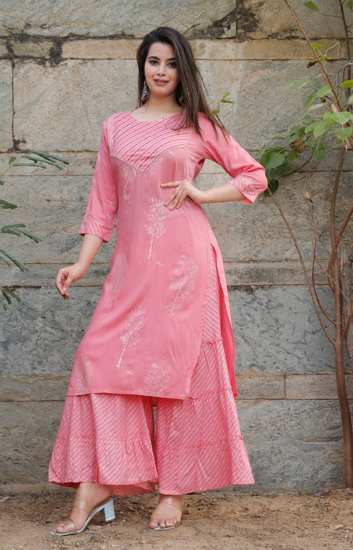 Picture of Junjely Pink Kurta