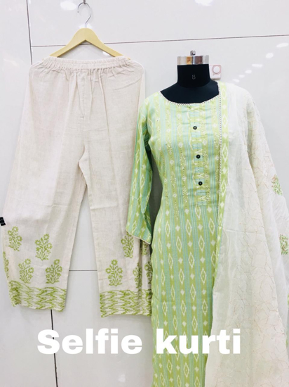 Picture of Junjely Greenish Kurta
