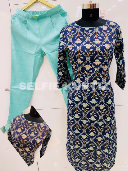 Picture of Junjely Blue Kurta
