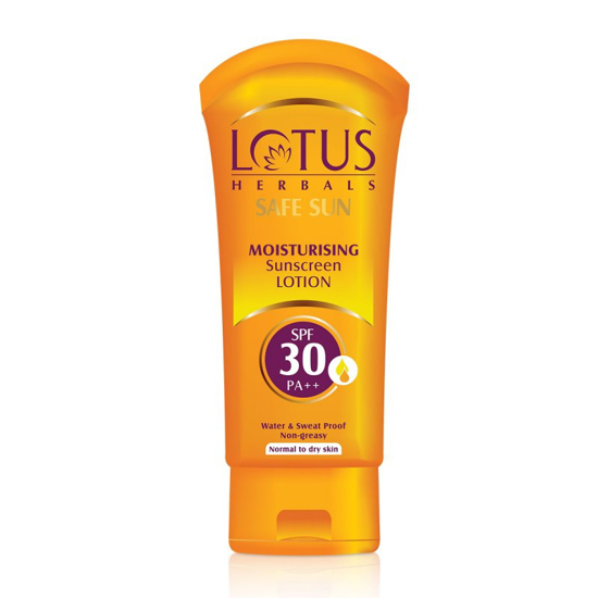 Picture of Lotus Herbals Safe Sun Moisturising Sunscreen Lotion SPF 30 PA++_100g