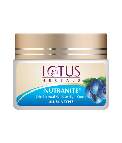 Picture of Lotus Herbals NUTRANITE Skin Renewal Nutritive Night Crame_50 gm