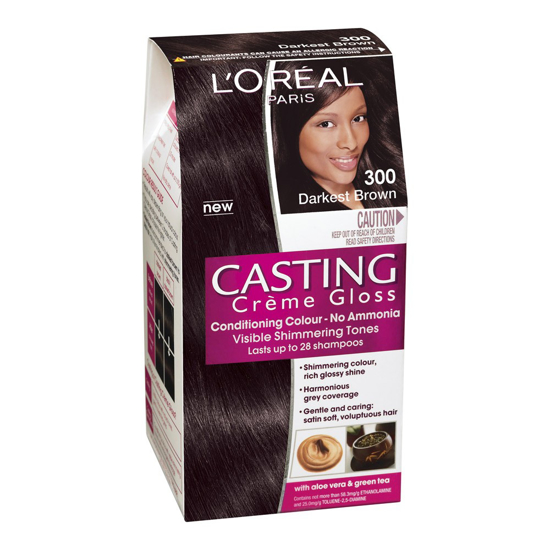 Picture of L'Oreal Paris Casting Creme Gloss Darkest Brown 300