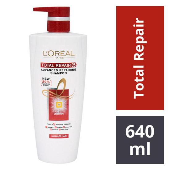 Picture of L'Oreal Paris Total Repair 5 Shampoo : 640 ml
