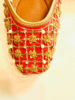 Picture of Pearl, Cut Dana, Sequin, and Zari Embroidery Punjabi Juttis