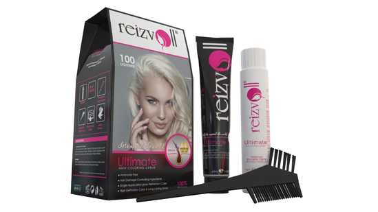 Picture of Reizvoll Ultimate Hair Coloring Creme - 100 Lightner