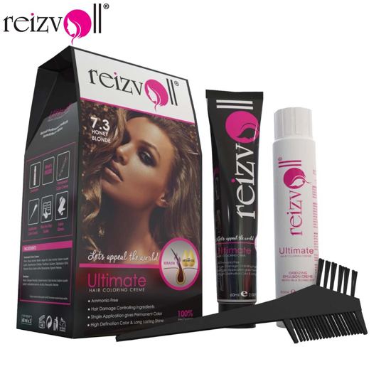 Picture of Reizvoll Ultimate Hair Coloring Creme - 7.3 Honey Blonde