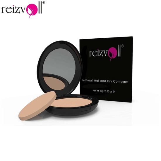 Picture of Reizvoll Natural Wet And Dry Compact Powder - Honey
