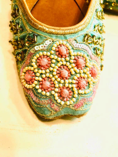 Blue Punjabi Jutis/Mojaris