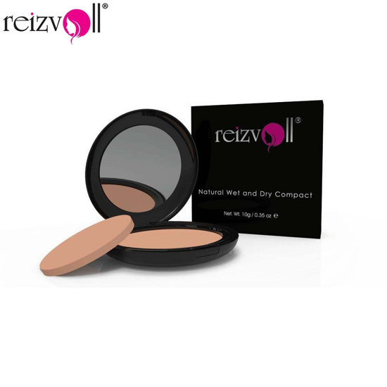 Picture of Reizvoll Natural Wet And Dry Compact Powder - Warm Beige