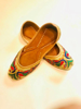 Thread and Beads Embroidery Juttis