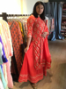 Picture of Vibrant Red Kurta Sharara Set