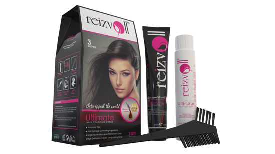 Picture of Reizvoll Ultimate Hair Coloring Creme - 3 Brown