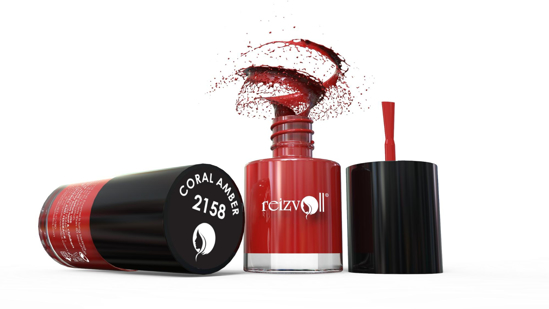Picture of Reizvoll Nail Color - 2158 (Coral Amber)