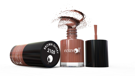 Picture of Reizvoll Nail Color - Brown Glory