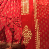 Flowy Crepe, & Silk Dupatta Unstiched Dress