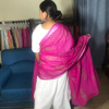 Picture of Pink Hand Block Print Dupatta