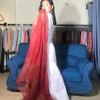 Red Block Print Kurti