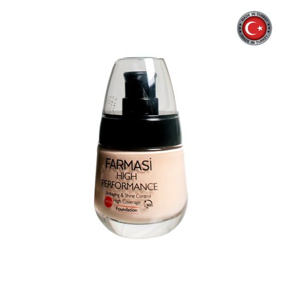 Picture of Farmasi High Performance Foundation Light Champagne 02 - 30ml