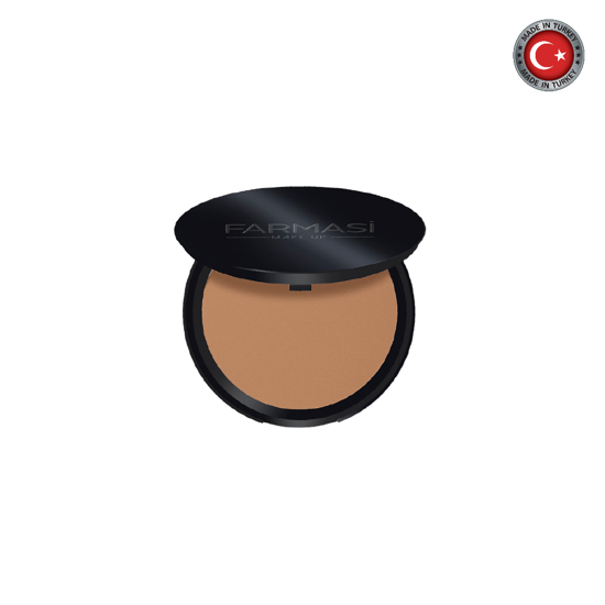 Picture of Farmasi Make Up Face Perfecting Pressed Powder No: 06 Warm Dark