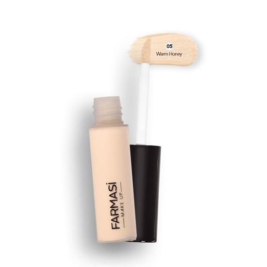 Picture of Farmasi Make Up Full Coverage Concealer Liquid 05 Warm Honey