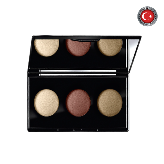 Picture of Farmasi Make Up Trio Eyeshadow Kit 6gm - 06 Sunset Kiss