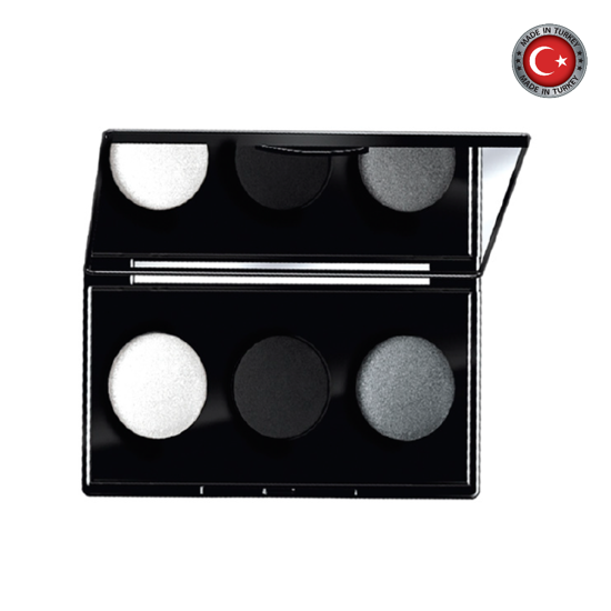 Picture of Farmasi Make Up Trio Eyeshadow Kit 6gm - 03 Ultimate Smokey