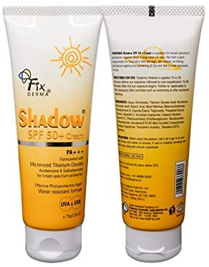 Picture of Fix Derma Shadow Spf 50+ Sunscreen Cream - 75 Gm
