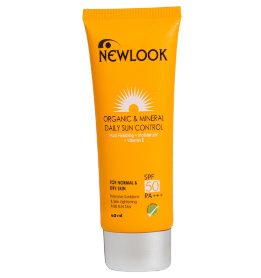 Picture of Newlook Organic and Mineral Daily Sun Control-60ml-SPF 50