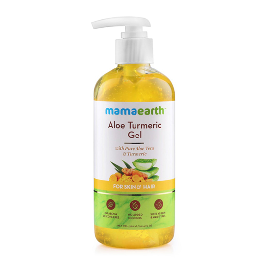 Picture of Mamaearth Aloe Turmeric Gel for Skin & Hair- 300ml