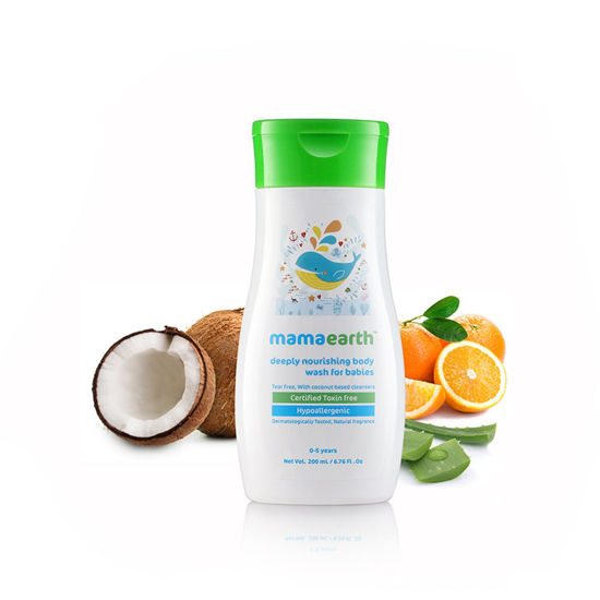 Picture of Mamaearth Deeply Nourishing Body Wash For Babies- 200ml
