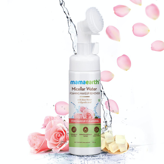 Picture of Mamaearth Micellar Water Foaming Makeup Remover- 150 ml