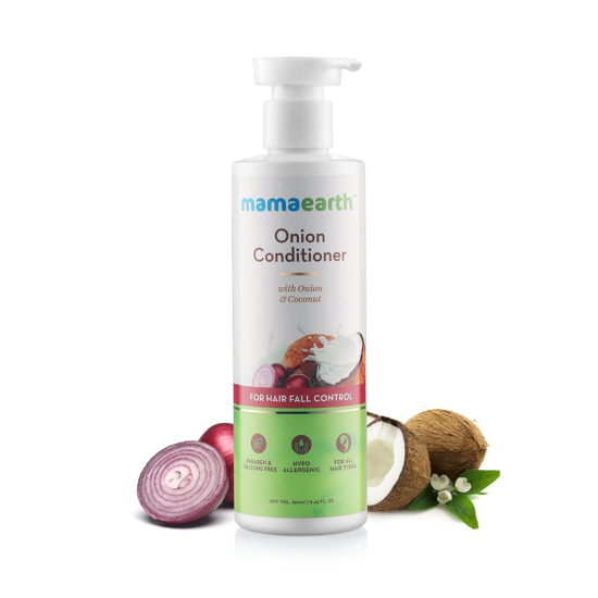 Picture of Mamaearth Onion Conditioner for Hair Growth and Hair Fall Control with Onion and Coconut - 250ml