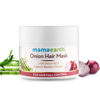 Picture of Mamaearth Onion Hair Mask, For Hair Fall Control, With Onion Oil and Organic Bamboo Vinegar - 200ml