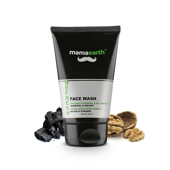 Picture of Mamaearth Refresh Oil Control Facewash for Men- 100ml