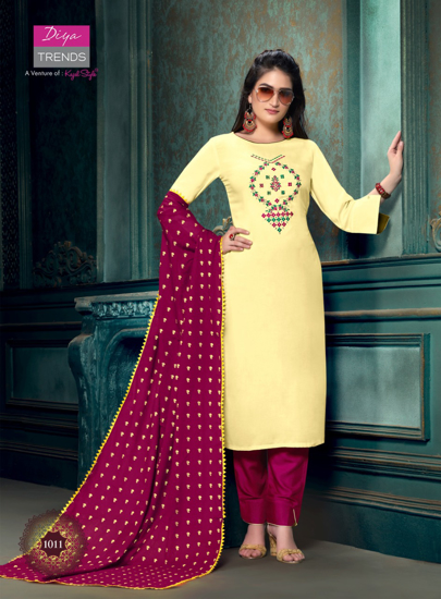 Picture of Kurtha with Dupatta Bottom