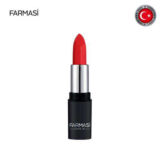 Picture of Farmasi Matte Lipstick Hot Red 03