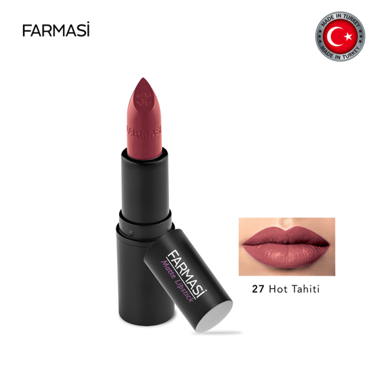 Picture of Farmasi Matte Lipstick Hot Tahiti 27